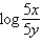 <strong>Condense the expression to the logarithm of a single term.</strong> A) B) C) D) E)