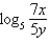 <strong>Condense the expression to the logarithm of a single term.</strong> A) B) C) D) E)