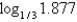 <strong>Evaluate the logarithm using the change of base formula. Round to 3 decimal places.</strong> A) 0.630 B) -0.692 C) -1.745 D) -0.573 E) 0.273