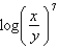 <strong>Condense the expression to the logarithm of a single term.</strong> A) B) C) D) E)