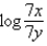<strong>Condense the expression to the logarithm of a single term.</strong> A) B) C) D) E)