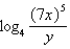 <strong>Condense the expression to the logarithm of a single term.</strong> A) B) C) D) E)