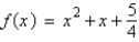 <strong>Determine the vertex of the graph of the quadratic function .</strong> A) B) C) D) E)
