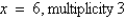 <strong>Find all real zeros of the polynomial and determine the multiplicity of each.</strong> A) B) C) D) E)