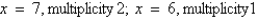 <strong>Find all real zeros of the polynomial and determine the multiplicity of each.</strong> A) B) C) D) E)