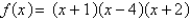 <strong>Using the factors and , find the remaining factor(s) of and write the polynomial in fully factored form.</strong> A) B) C) D) E)