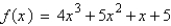 <strong>Use Descartes' Rule of Signs to determine the possible number of positive and negative zeros of .</strong> A) 3 positive reals or 1 positive real; no negative reals B) no positive reals; no negative reals C) 1 positive real; 3 negative reals or 1 negative real D) 3 positive reals or 1 positive real; 3 negative reals or 1 negative real E) 0 positive real; 3 negative reals or 1 negative real