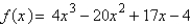 <strong>Find all the real zeros of .</strong> A) B) C) D) E)