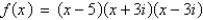 <strong>Find all zeros of the function .</strong> A) B) C) D) E)