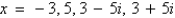 <strong>Find all zeros of the function .</strong> A) B) C) D) E)