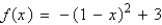 <strong>Find the standard form of the quadratic function shown below: </strong> A) B) C) D) E)