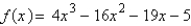 <strong>Find all the real zeros of .</strong> A) B) C) D) E)