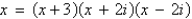 <strong>Write as a product of linear factors.</strong> A) B) C) D) E)