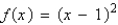 <strong>Find the standard form of the quadratic function shown below: </strong> A) B) C) D) E)