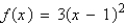 <strong>Find the standard form of the quadratic function shown below: </strong> A) B) C) D) E)