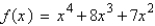 <strong>Find all real zeros of the polynomial and determine the multiplicity of each.</strong> A) B) C) D) E)