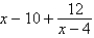 <strong>Use long division to divide. </strong> A) B) C) D) E) -x + 2