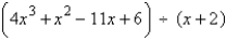<strong>Use synthetic division to divide. </strong> A) B) C) D) E)