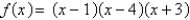 <strong>Using the factors and , find the remaining factor(s) of and write the polynomial in fully factored form.</strong> A) B) C) D) E)