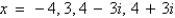 <strong>Find all zeros of the function .</strong> A) B) C) D) E)