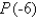 Let   . Use synthetic division to find the value   .