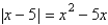 Find all solutions of the following equation.  