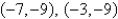 <strong>Find the center and foci of the ellipse. </strong> A) center: foci: B) center: foci: C) center: foci: D) center: foci: E) center: foci: