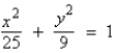 <strong>Find the standard form of the equation of the ellipse with vertices and eccentricity .</strong> A) B) C) D) E)