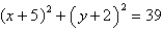 <strong>Identify the conic by writing the equation in standard form. </strong> A) ; ellipse B) ; ellipse C) ; circle D) ; circle E) ; circle