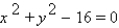 Give the coordinates of the circle's center and its radius.