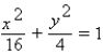 Identify the graph of the following ellipse.  