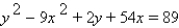 Graph the hyperbola.  