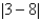 <strong>Evaluate the expression. </strong> A)5 B)-5 C)11 D)-11 E)24