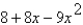<strong>Write the polynomial in standard form. </strong> A) B) C) D) E)