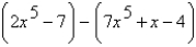 Perform the operation and write the result in standard form.