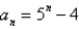 <strong>Write an expression for the apparent nth term of the sequence. (Assume that n begins with 1.) 1, 6, 11, 16, 21</strong> A) B) C) D) E)