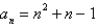 <strong>Find a quadratic model for the sequence with the indicated terms. </strong> A) B) C) D) E)