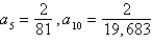 <strong>Find the indicated nth term of the geometric sequence. 6th term: </strong> A) B) C) D) E)