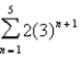 <strong>Use summation notation to write the sum. </strong> A) B) C) D) E)