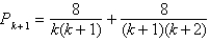 <strong>Find P<sub>k</sub><sub>+1</sub> for the given P<sub>k</sub>. </strong> A) B) C) D) E)