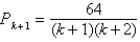 <strong>Find P<sub>k</sub><sub>+1</sub> for the given P<sub>k</sub>. </strong> A) B) C) D) E)