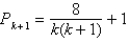 <strong>Find P<sub>k</sub><sub>+1</sub> for the given P<sub>k</sub>. </strong> A) B) C) D) E)