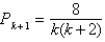 <strong>Find P<sub>k</sub><sub>+1</sub> for the given P<sub>k</sub>. </strong> A) B) C) D) E)