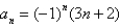 <strong>Write an expression for the apparent nth term of the sequence. (Assume that n begins with 1.) 5, 8, 11, 14, 17</strong> A) B) C) D) E)