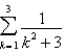 <strong>Find the sum. </strong> A) B) C)1 D) E)