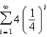 <strong>Find the sum of the infinite series. </strong> A)undefined B) C)4 D) E)