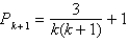<strong>Find P<sub>k</sub><sub>+1</sub> for the given P<sub>k</sub>. </strong> A) B) C) D) E)