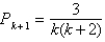 <strong>Find P<sub>k</sub><sub>+1</sub> for the given P<sub>k</sub>. </strong> A) B) C) D) E)