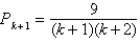 <strong>Find P<sub>k</sub><sub>+1</sub> for the given P<sub>k</sub>. </strong> A) B) C) D) E)