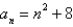 <strong>Find a quadratic model for the sequence with the indicated terms. </strong> A) B) C) D) E)